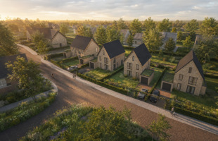 Nieuwbouw Dronten In De Luwte F6 Concept Vogelvlucht VO P20 2048X1536